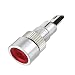 New Lon0167 J8-160P DC12V Featured 8mm Thread Dia reliable efficacy Metal Shell Red LED Signal Indicator Light(id:41f 1d ab 5ee)