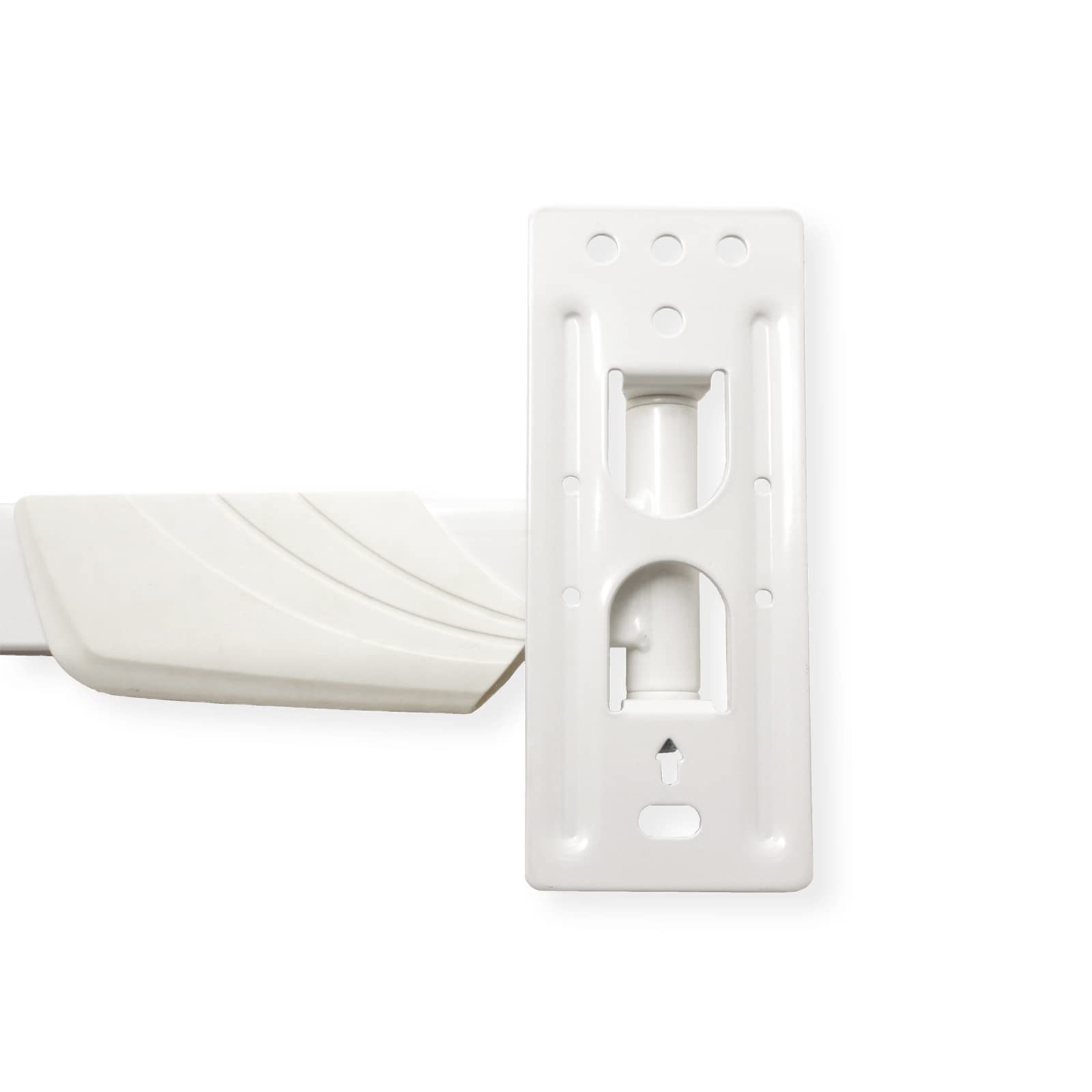 Value 17991148 LCD/TV Supporto da parete, 5 Giunti Bianco