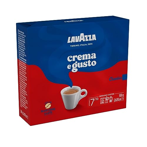 Lavazza, Crema e Gusto Classico, Café Molido Natural,...