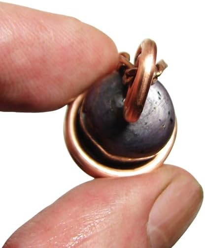 July Birthstone Pendant- Indian Ruby Polished on All Sides! Magical and Psychic Vision! #6