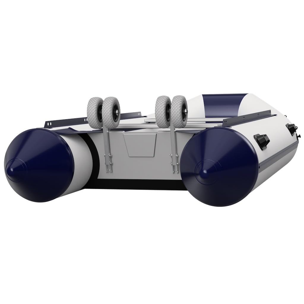 SUPROD Ruedas de Lanzamiento Ruedas de botadura para Transporte Acero Inoxidable EW200