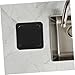 Stainless Steel Trash Bin Flap Cover Embedded Kitchen Garbage Can Lid for Countertop Use Versatile Design for Home and Bathroom Environments