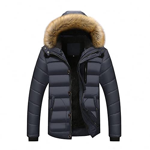 Veste homme chaude et décontractée bleue idéale pour vos sorties citadines