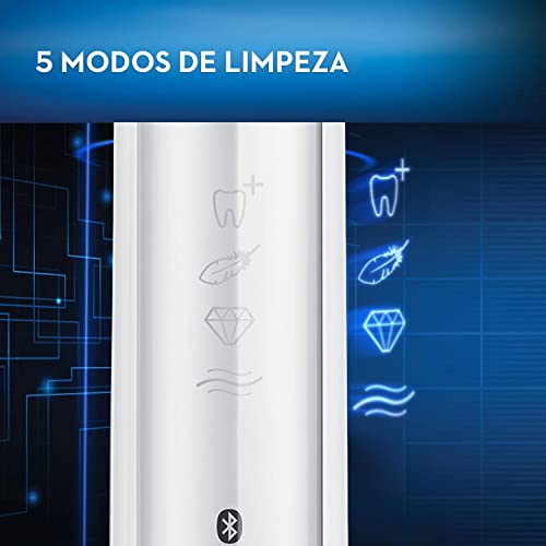 Escova Elétrica Recarregável Oral-B Genius 8000 Bivolt + 2 Refis Sensi Ultrafino e CrossAction