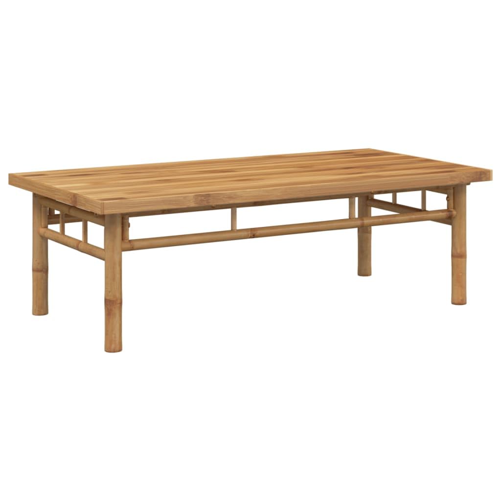 vidaXL Mesa de Centro de bambú 110x55x35 cm