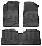 Husky Liners Custom Fit Front and Second Seat Floor Liner Set for Select Chevrolet Equinox/GMC Terrain Models (Black)