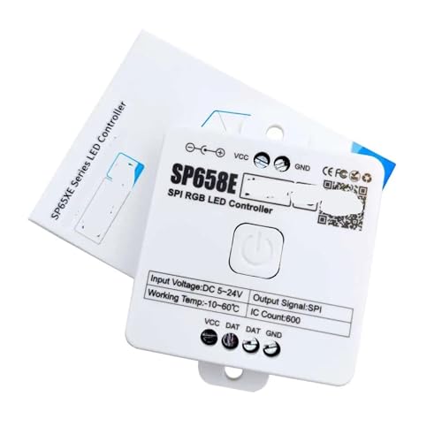 Contrôleur de musique SP658E pour animer les soirées et le salon avec un ruban RGB