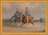  A Scene on The Road in France Henderson Reproduction Reproduction France B A3 01053 Encadré