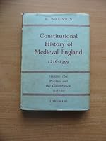 The Constitutional History of England 1216-1399 Vol 1 B000ZSUUZM Book Cover
