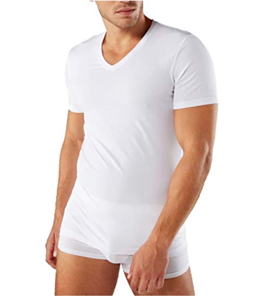 T-shirt pour homme sous-vêtement idéal sous une chemise ou pour le sport