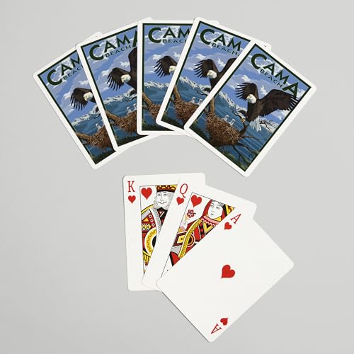 Baraja Poker Cama Beach State Park Washington 52 Cartas miniatura 7