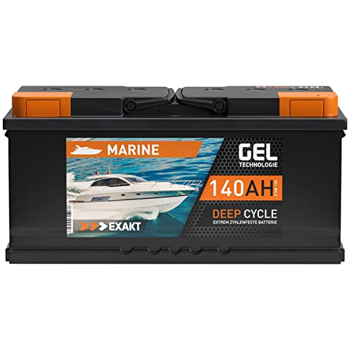 AGM-Batterie 140Ah GEL 12V Bootsbatterie für Wohnmobil und Solar