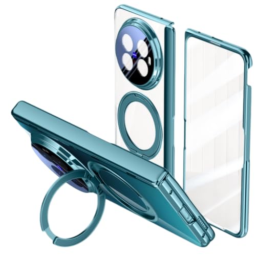 Coque Vivo X Fold6 bleu transparent avec protection écran intégrée