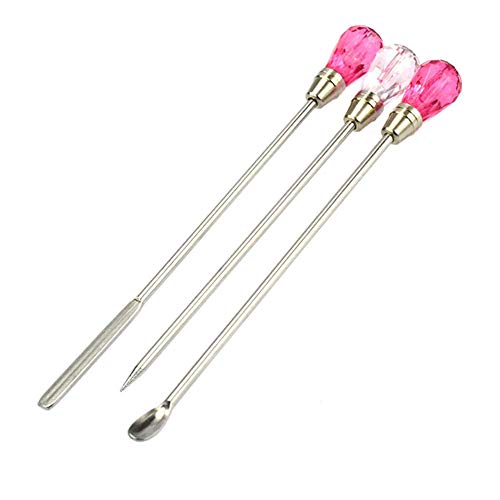 Kit 3 Piezas Herramientas para Manicura Nail Art miniatura 1