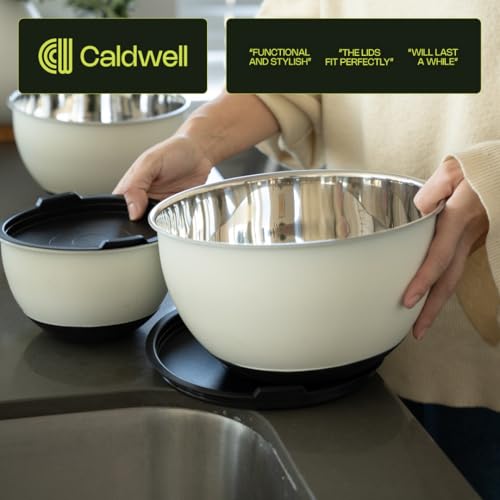 Set de 3 Tazones Mezcladores Acero Inoxidable Caldwell miniatura 7