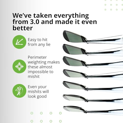 BombTech Golf 4.0 Premium Right-Handed Iron Set (4-PW)