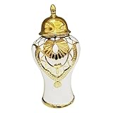 [Décoration intérieure] : Alliant des œuvres d'art délicates à la tradition chinoise, ce vase de temple offre une esthétique saisissante qui convient à divers environnements tels que les bureaux, les salles de réunion, les chambres, les fêtes et les bureaux