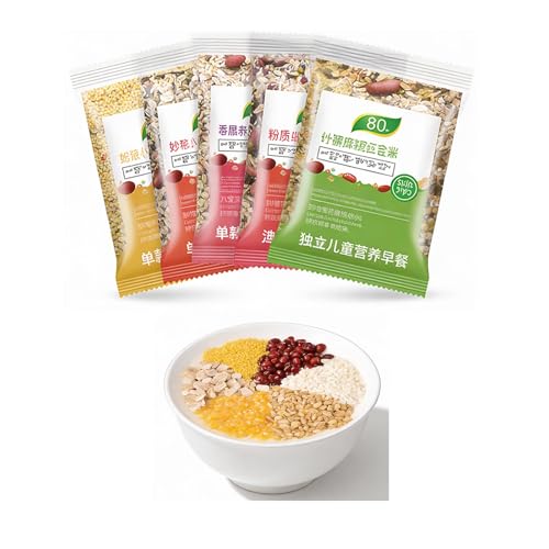 Bouillie multigrains de 75 g et congee traditionnel pour petit-déjeuner