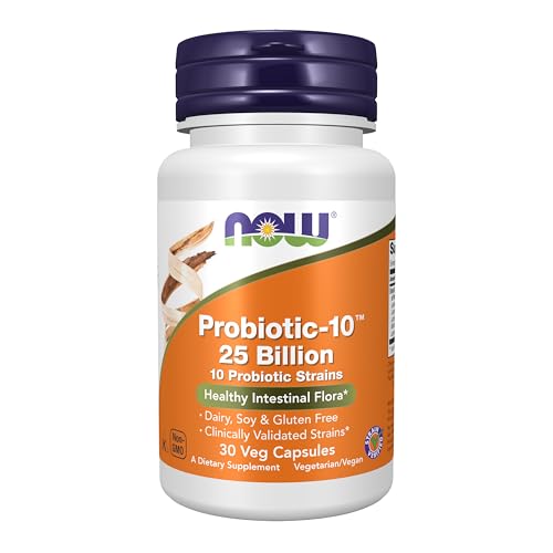 NOW Foods Supplements, Probiotic-10™, 25 Billion, with 10 Probiot...
