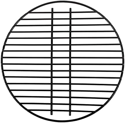 Cooking Grate Round Grill Grate for Medium Big Green Egg,Porcelain Coated Steel Wire Cooking Grid Grate for Most 15.5" Barbecue Ceramic Grill and Smoker,Grill Grate Replacement for Medium Green Egg