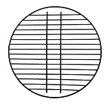 Cooking Grate Round Grill Grate for Medium Big Green Egg,Porcelain Coated Steel Wire Cooking Grid Gr
