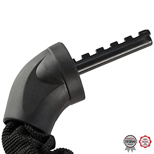 Ultrasport Lucchetto per bicicletta, codice a 5