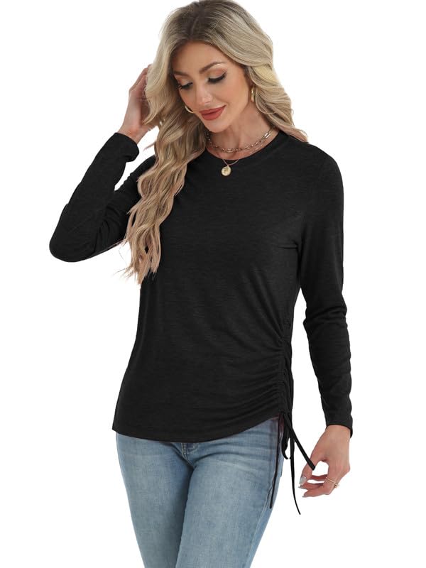 Save on Women's Long Sleeve Crewneck Tops with Code V8L39UXU - Image 4