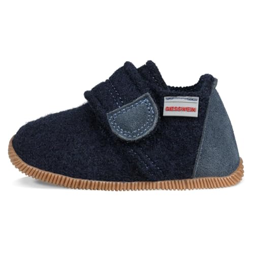 Giesswein Unisex Kinder Oberstaufen Ungefüttert Hausschuhe, Ocean 58825 EU