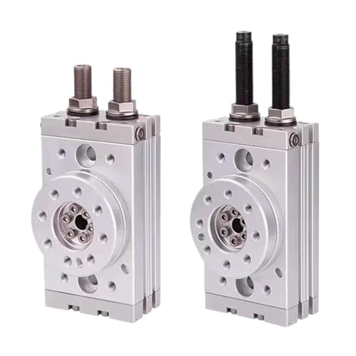 AkzPphqk 1pcs Rotating Pendulum Cylinder HRQ/MSQB-10A20A30A50A70A100A200A Swing Buffer 180 Industrial Manipulator MSQB10A MSQB20A MSQB(HRQ3)