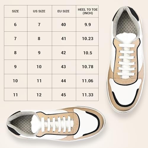 Image of STANPHORD Mens Rapidcore Sneakers Colourblocked Mid Top Lace Up Sports Casual Shoes | Comfortable & Lightweight Stylish Outdoor Shoes for Party, Daily & Occasion Wear | Smart & Trendy Shoe