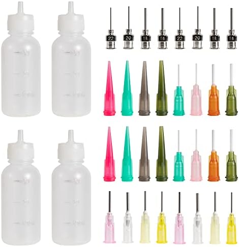 Set 6 Applicatori Colla Di Precisione - Bottiglie Con Punta Ago, Contagocce, Per Modellismo E Fai Da Te - Foto 8