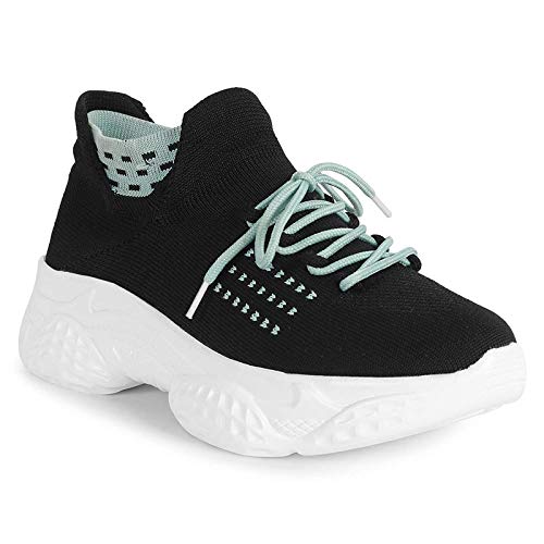 PrasKing Walking & Running Gym Shoe for Women Black - 38 (B091FP5GWD) Amazon Price History, Amazon Price Tracker