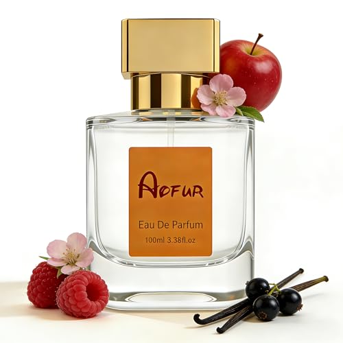 Aofur Fresh Juicy Apple 3.4 Fl Oz (100ml)-Eau de Parfum-Inspired By K.ayali Juicy Apple Luxury Floral Scent Long Lasting Fragrance Feminine Perfume