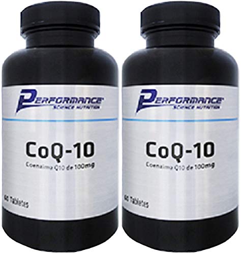 Coenzima Q10 Coq 10 100 mg Performance Nutrition 60 Tab Kit 2 Und
