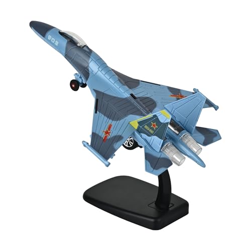 Image of Toys Uncle Diecast Aeroplane Scale Model, (1:400 Fighter Aeroplane with Light and Sound (Type 16))