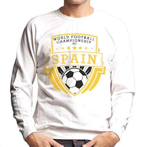 All+Every Spain World Football Shield Men’s Sweatshirt