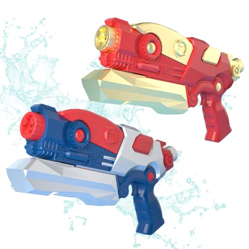 Joyplanet Superhero Water Gun Long Range 2 Packs Squirt Gun Water Fighting Summer Toy Beach Party Swimming Pool Outdoor Play Gift For Boys Girls Children Kids Age 3 4 7 8+ #TOP3