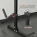 MEGASTAR FITNESS Belt Squat Lever Arm, T Bar Row Landmine Attachment, Comes with Squat Belt, Compatible with 1