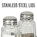 Rivers Edge Products Rivers Edge Products Bass Holding Salt and Pepper Shakers - Poly Resin Holder and 2 Glass Spice Dispenser - Unique Dining Table Accessories - Gift-Ready Novelty Kitchen Counter
