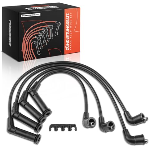 Frankberg 4x Zündleitungssatz Benzin Kompatibel mit Atos MX 1997-2008 Getz TB 2002-2009 i10 PA 2007-2013 Picanto SA BA 2004-2022 Replace# 2750102H00