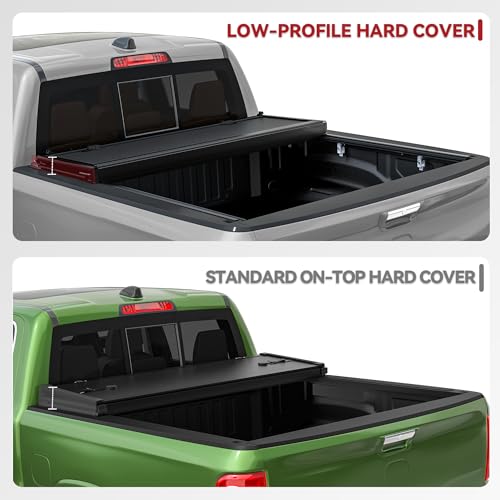 YITAMOTOR Low-Profile Hard Tri-Fold Truck Bed Tonneau Cover Compatible with Ford Ranger 2024 2025 2026, 5 ft Bed by YITAMOTOR - Image 4