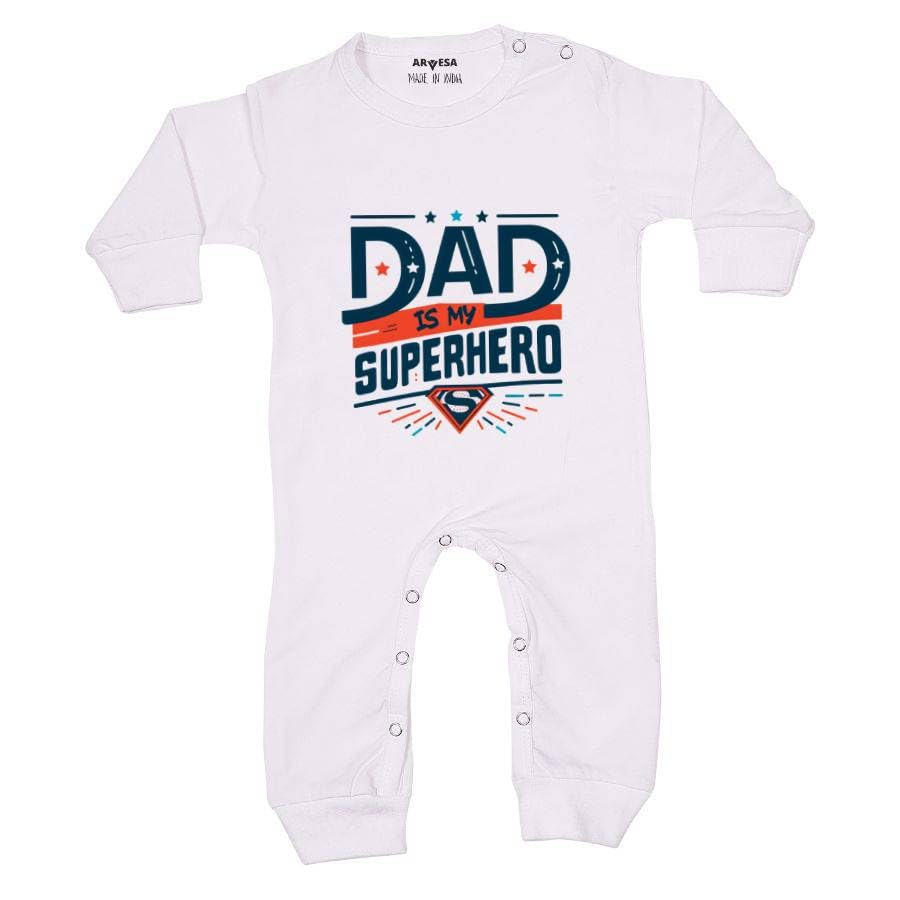 ARVESA Baby Full Sleeve Romper unisex Envelope Neck