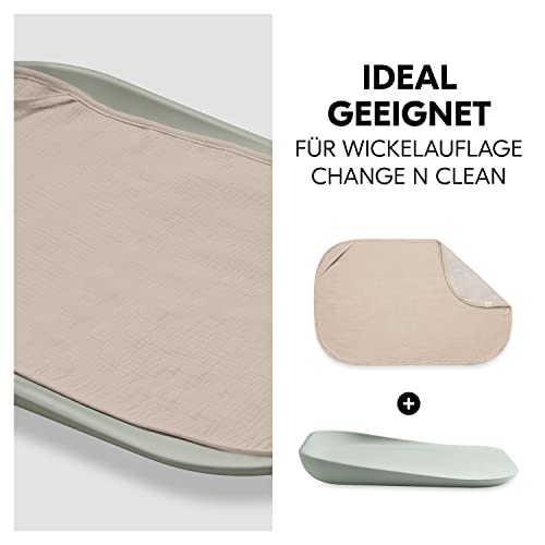 Hauck Auflage/Topper für Wickelauflagen wie Change N Clean - Beige – Ansicht 6