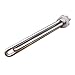 DERNORD 36V 1200W Stainless Steel Heating Element Immersion Heater Submersible Water Heater Element with 1 Inch NPSM Fitting Double U Type