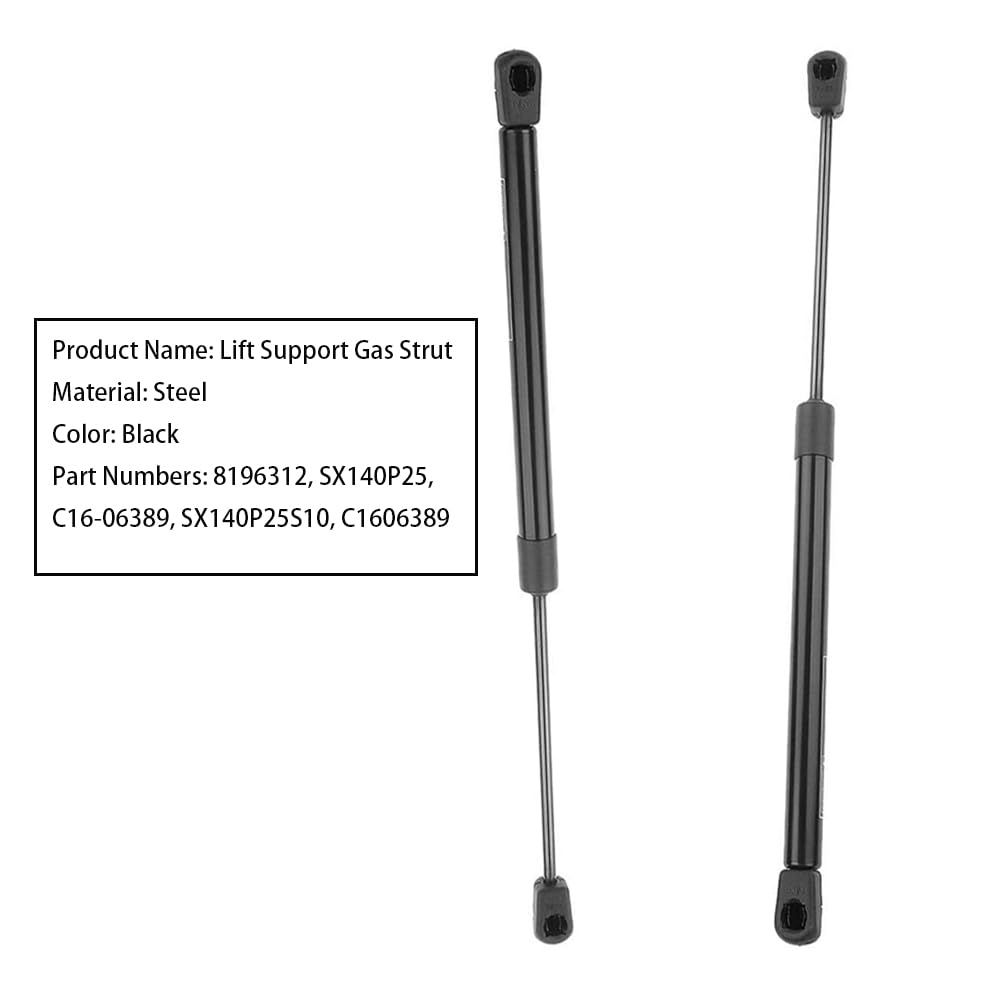 MACHSWON 2x Ascensori Universali Supporta Ammortizzatori a Gas Lunghezza Estesa 13,98" 24 Libbre C16-06389