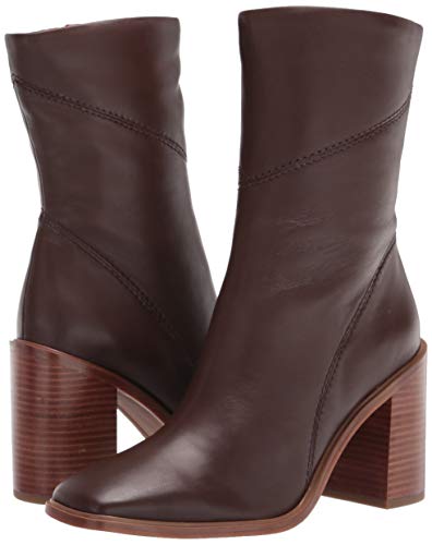 Franco Sarto Women's Stevie Mid Calf Boot, Dark Brown, 8.5 #TOP7