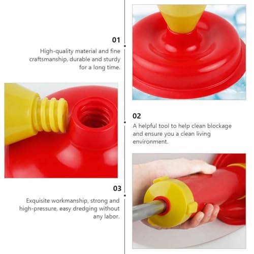 HAKIDZEL 2 Pçs Desobstruir Ferramentas De Limpeza Do Banheiro Êmbolos Êmbolos Presente De Inauguraçã