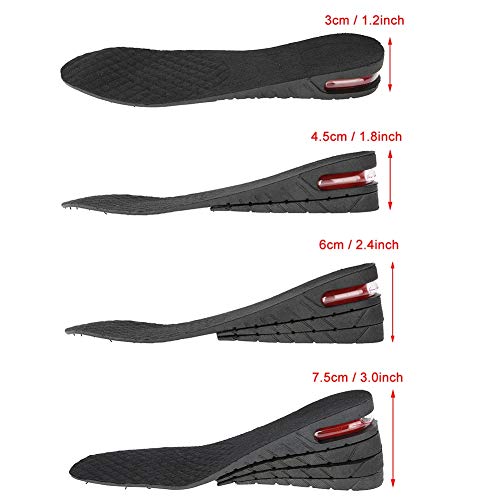 Thieaudio Increase Insoles, Height Adjustable 4 Layer Unisex PU miniatura 7