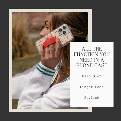 Walli Cases for iPhone 17 Pro Max Case Aesthetic Wallet Phone Case Card Holder, Securely Holds up to 2 Cards - Cute, Trendy Phone Cover for Women, fits iPhone 17 Pro Max, with Kickstand & Finger Strap - Image 5