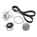 Timing Belt Water Pump Kit fits for 2012-2014 Chevrolet Cruze, 2012-2013 Chevrolet Sonic, 2009-2011 Aveo, Aveo5, 2009-2010 Pontiac G3, 2009 Pontiac G3 Wave, 2008-2009 Saturn Astra, 2009 Suzuki Swift+